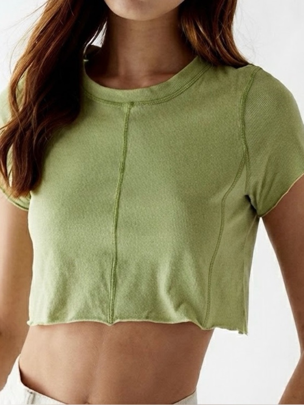 Pacsun Cropped Short Sleeve Tee